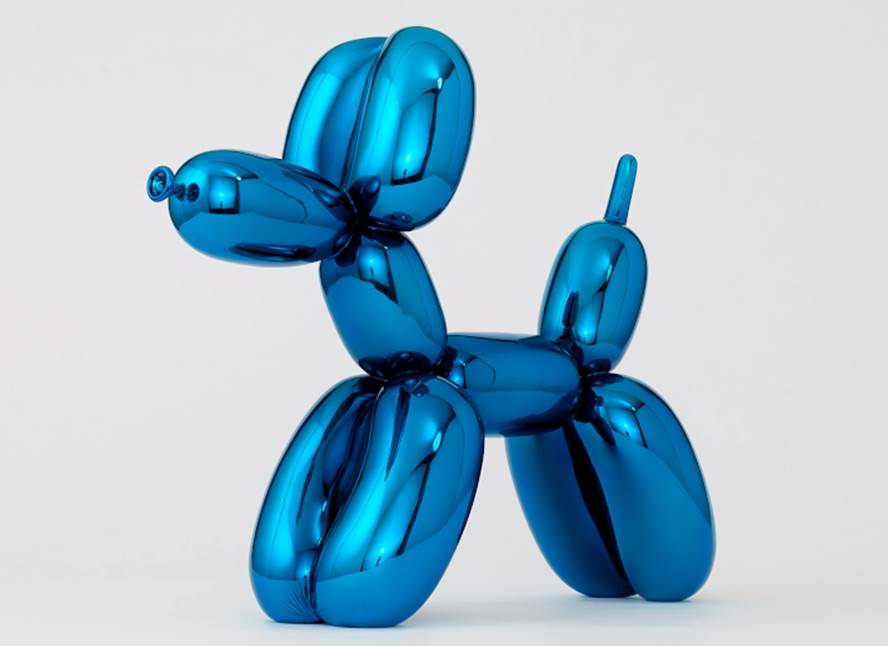 Jeff KOONS- Balloon Dog (Blue) now available from RRFA