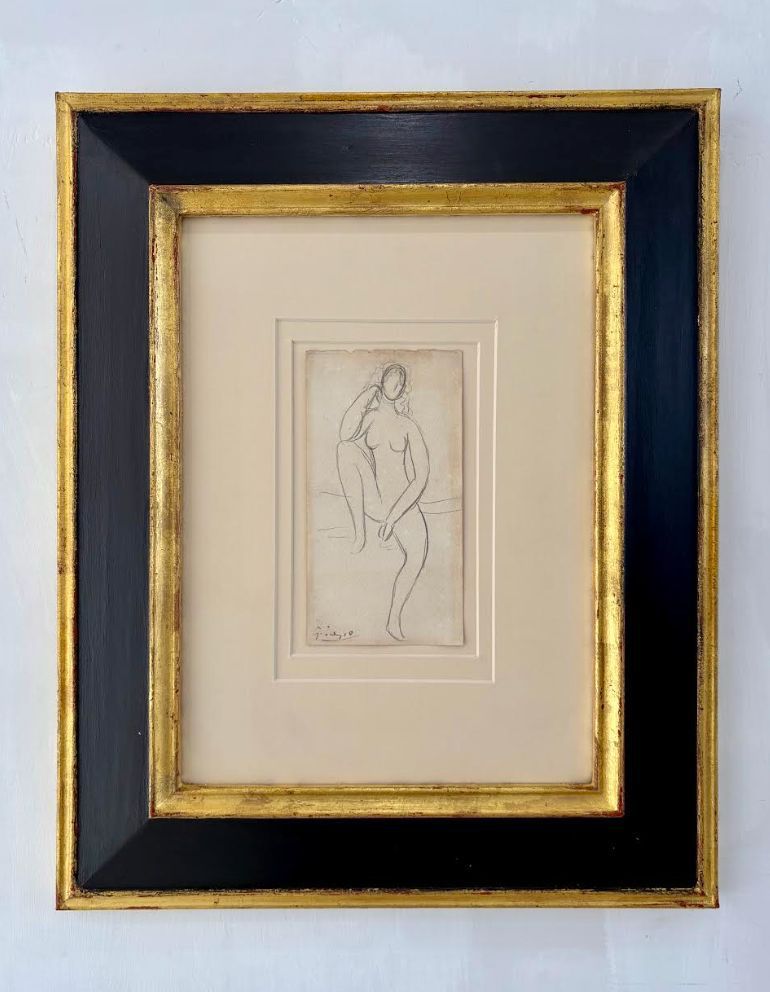 PICASSO- Nu assis c1922 FRAMED