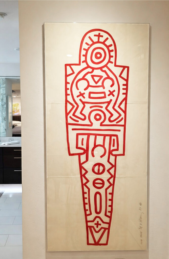 HARING- Totem (Color Proof), 1989 InSitu~2