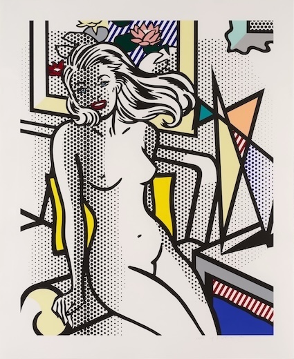 LICHTENSTEIN- Nude with Yellow Pillow 23of60 FULL1