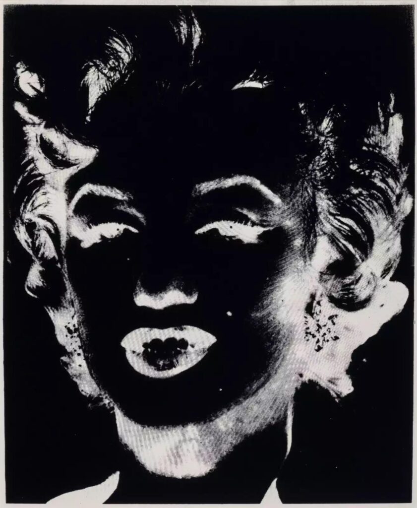 WARHOL- Marilyn Reversal c1978 IIIA.3 IMAGE