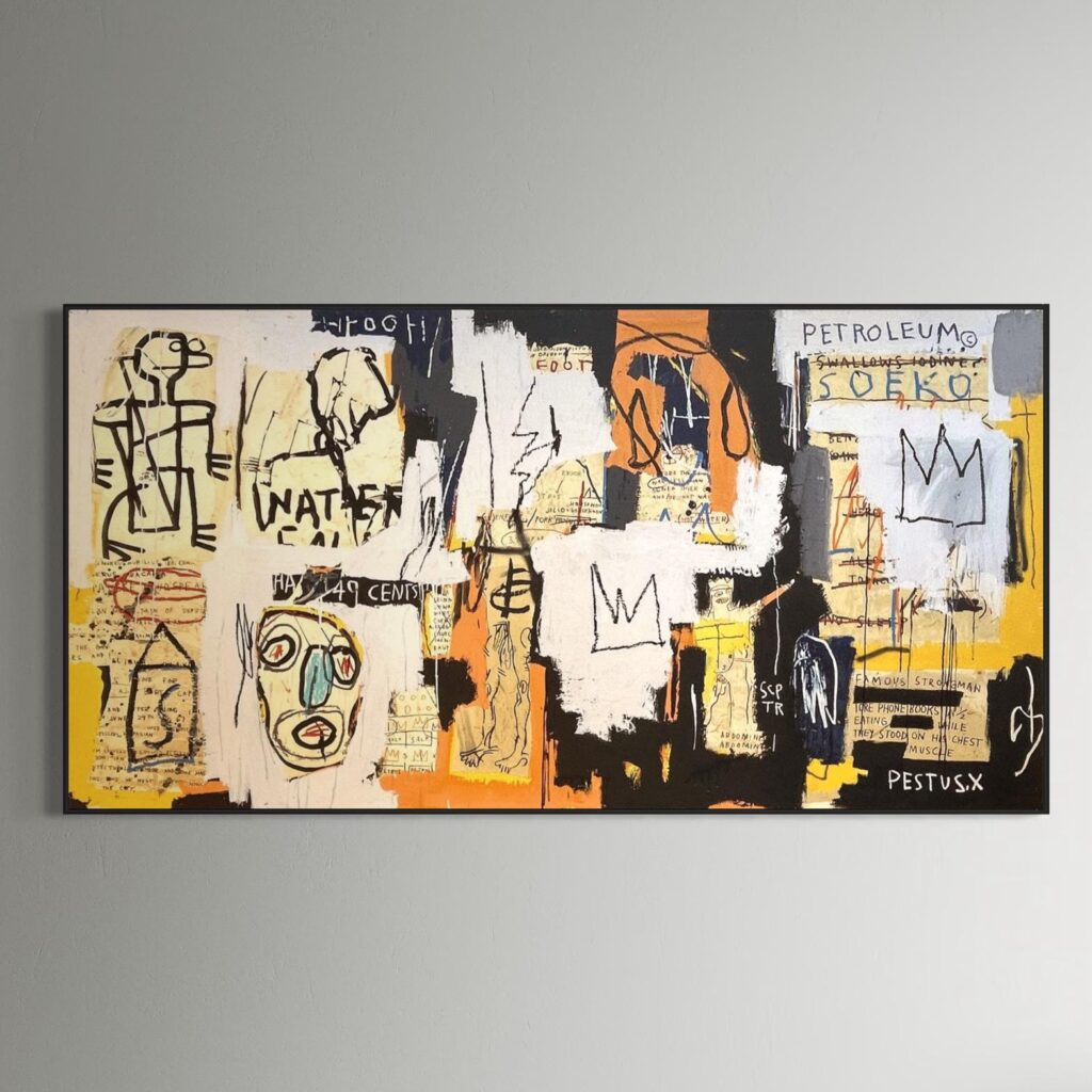 BASQUIAT- Phooey (19822021) WALL MOCK