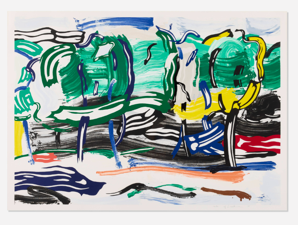LICHTENSTEIN- Road Before the Forest 1985