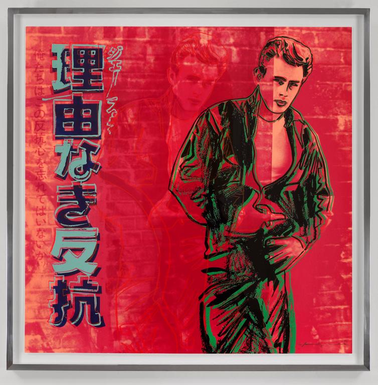 WARHOL- Rebel without a Cause James DEAN full